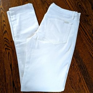 Joe's white denim jeans